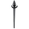 Kinky Puppy Plug Queue Zoo Tail L 10 x 5 cm - Queue 27 cm Noire